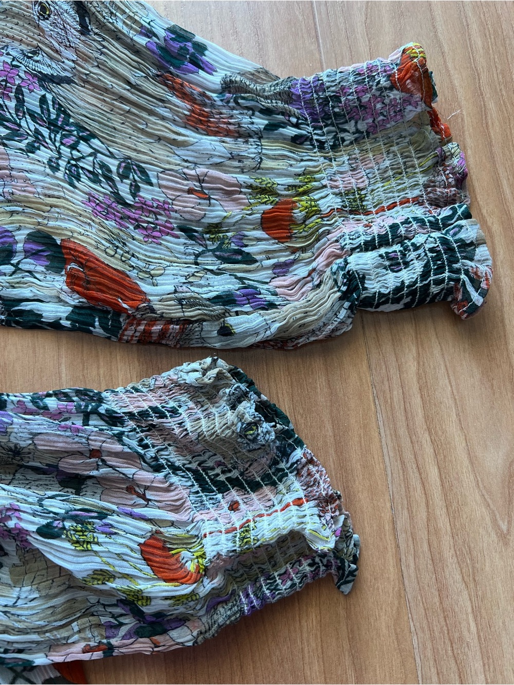 Anthropologie Marais Owl Print Boho Tiered Maxi Dress 1X - Picture 10 of 16